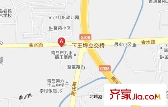 裕豐小區(qū)交通圖 