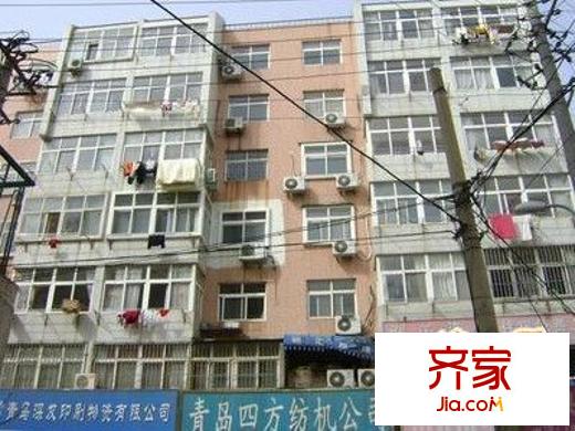 威海路步行街外景圖 