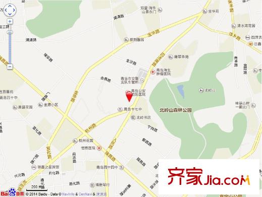 四流南路小區(qū)交通圖