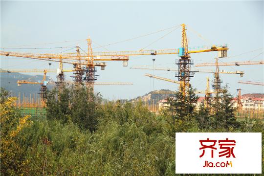 新城香溢紫郡施工現(xiàn)場圖（2015-9-21）