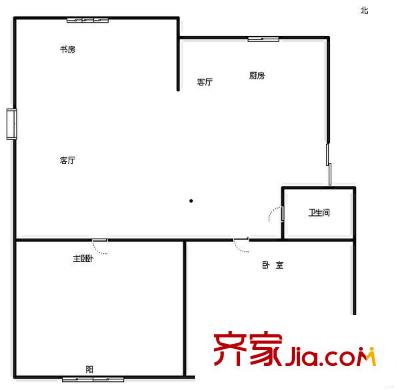 林語山畔 2室 戶型圖