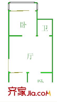 中房?云溪小區(qū)戶型圖云溪小區(qū) 2室 戶型圖 2室1廳1衛(wèi)1廚
