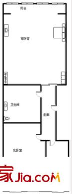 鞍山二路小區(qū)戶型圖鞍山二路居民區(qū) 2室0廳 51平 2室1衛(wèi)1廚