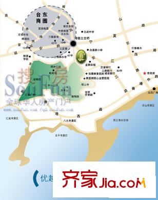 如意家園交通圖