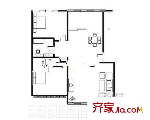 偉業(yè)花園 戶型圖