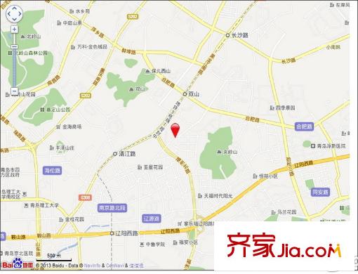 國(guó)信紫云平方米區(qū)位圖