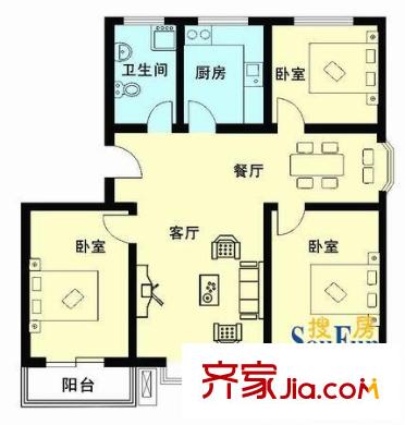 星火陽光四季C戶型