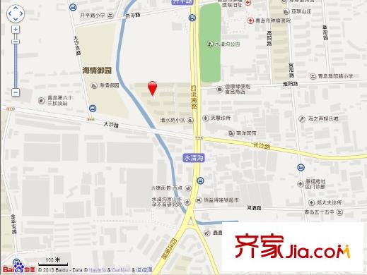 清水苑交通圖