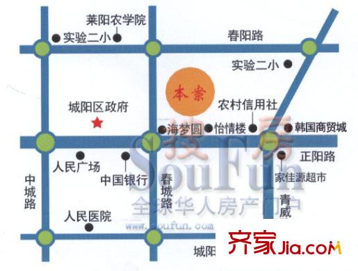 馨盛苑交通圖