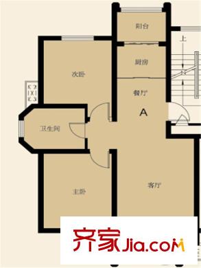 青島印象灣2#4#6#8#10#11#13#17#21#A戶型 2室1廳1衛(wèi)1廚