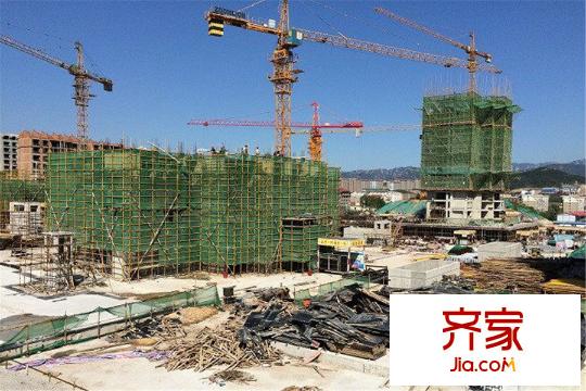 海爾博悅蘭庭2號樓施工（2015-9-13）