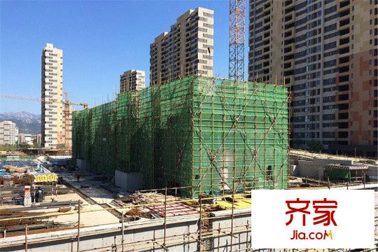 海爾博悅蘭庭2號樓施工（2015-9-13）