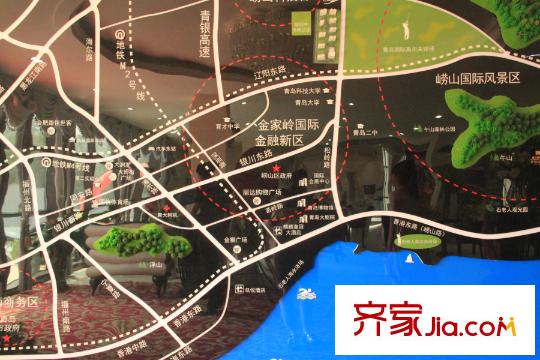 都市果嶺區(qū)位圖