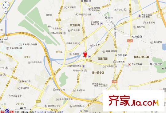 寶龍酒店式公寓(李滄)交通圖