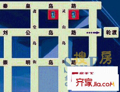 圣海山莊交通圖