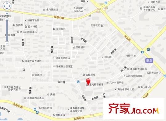 金光都市名家交通圖