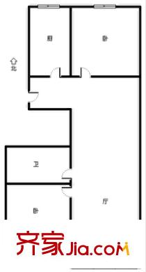 祥泰家園 2室2廳 70平