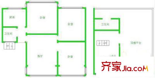 同盛苑 戶型圖