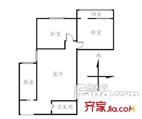 同盛苑 戶型圖