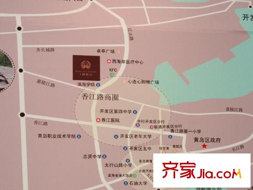 秀蘭禧悅山交通圖