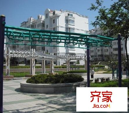 金秋小區(qū)外景圖 