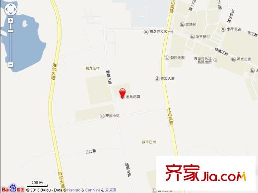 金島花園交通圖