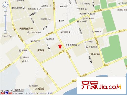 傲海星城交通圖