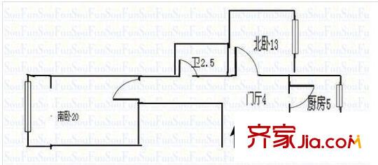 上海路社區(qū) 戶型圖