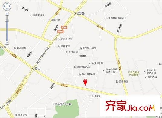 福嶺嘉苑三期交通圖