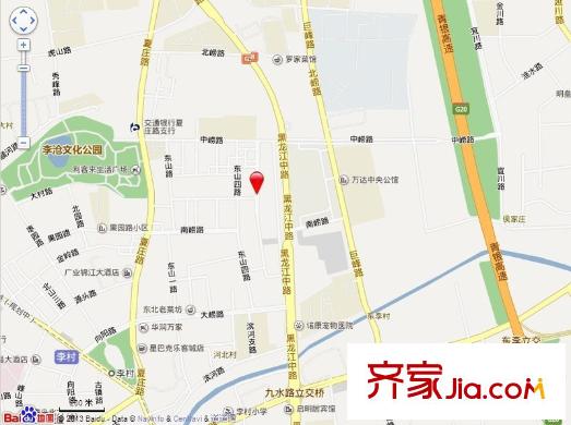 東山商城交通圖