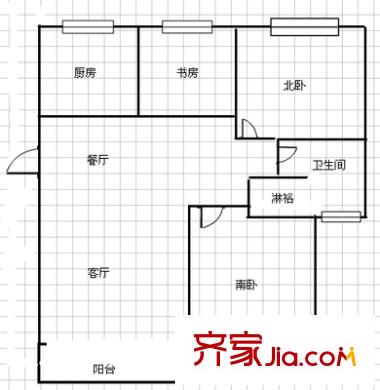 邢臺路小區(qū) 戶型圖