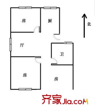 永樂小區(qū) 3室 戶型圖