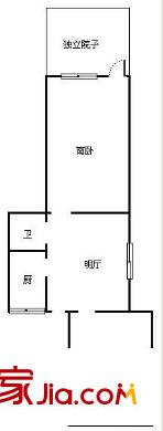 永樂小區(qū) 2室 戶型圖