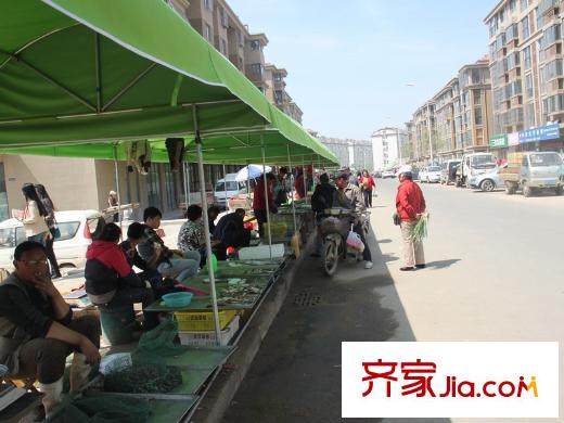 山河城?伴山銀河配套圖周邊配套之菜市場