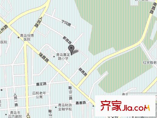 北嶺山花園交通圖