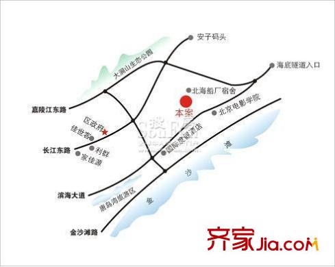 永聯(lián)佳園交通圖