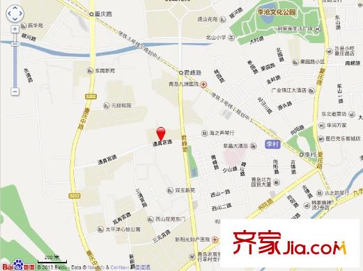 華易示范小區(qū)交通圖