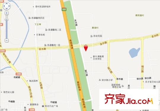 綠城理想之城御園交通圖