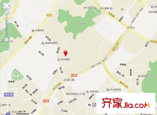 新華錦鴻仕雅居交通圖