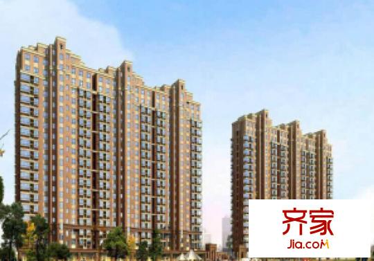 綠城理想之城誠(chéng)園外景圖 