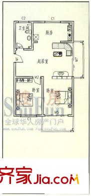 帝都嘉園 戶型圖