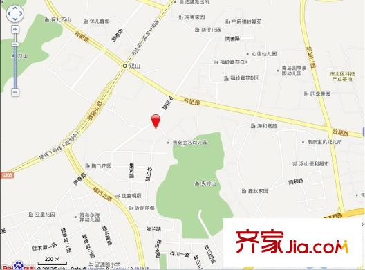 福嶺小區(qū)交通圖