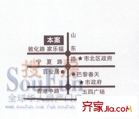 嘉合新興交通圖