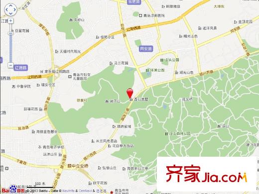 香山美墅交通圖電子