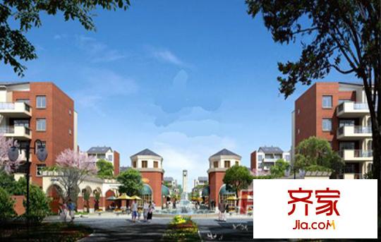 城陽(yáng)星城外景圖 