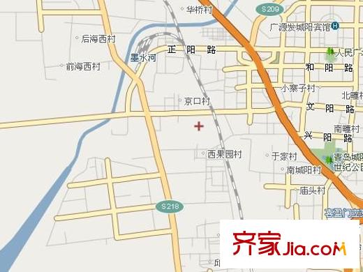 陽光馨苑(城陽)交通圖