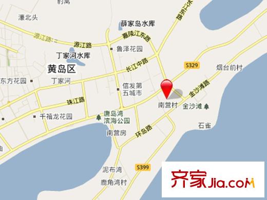金沙灘壹號(hào)交通圖