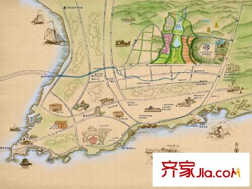 玫瑰庭院交通圖