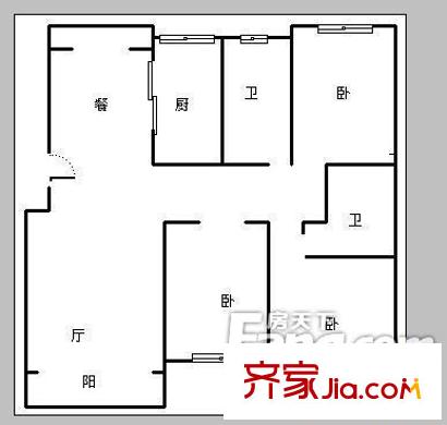 浮山后二小區(qū) 戶型圖