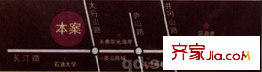 瑞源名嘉城交通圖